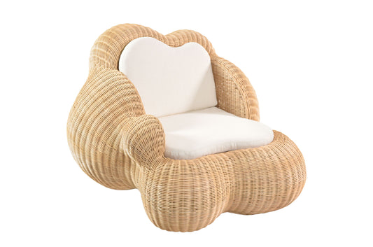 Rotan fauteuil Cloud