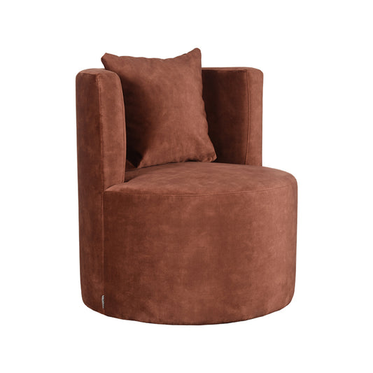 Fauteuil Evy Roest/Fluweel