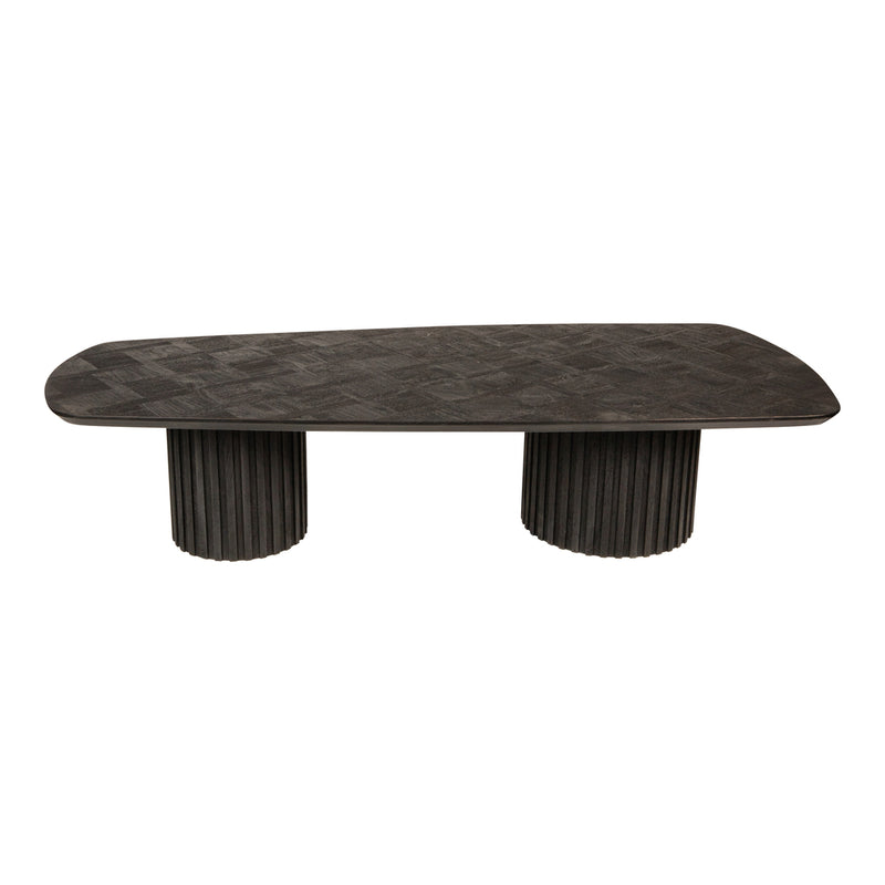 Zwart houten salontafel Fieron