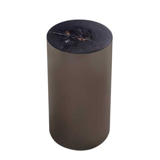 Bijzettafel Rillix Zwart/Grijs