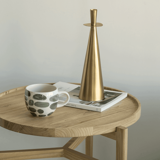 salontafel met dienblad