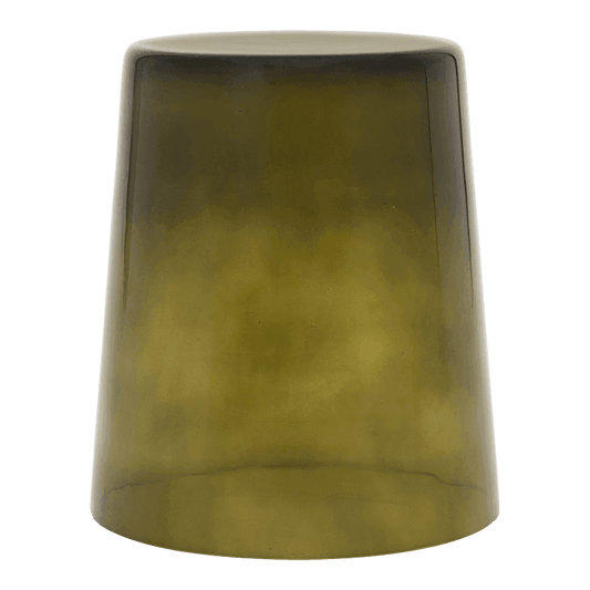 Glazen bijzettafel Kai Groen