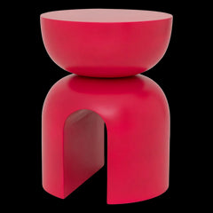 Bijzettafel Boje Claret Red