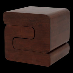 mangohouten bijzettafel