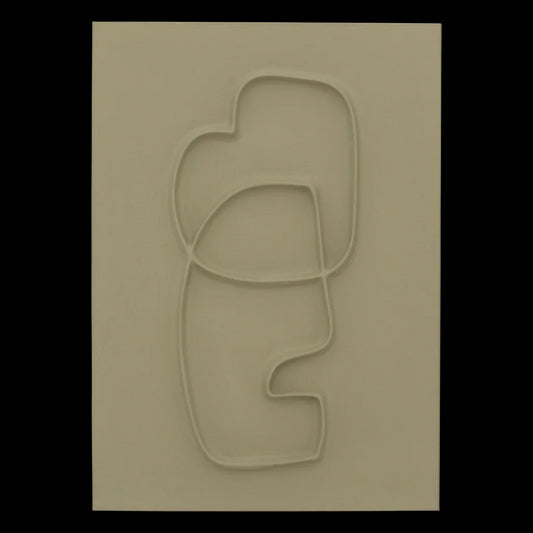 Wanddecoratie Blythe 50x70 cm