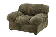 fluwelen fauteuil