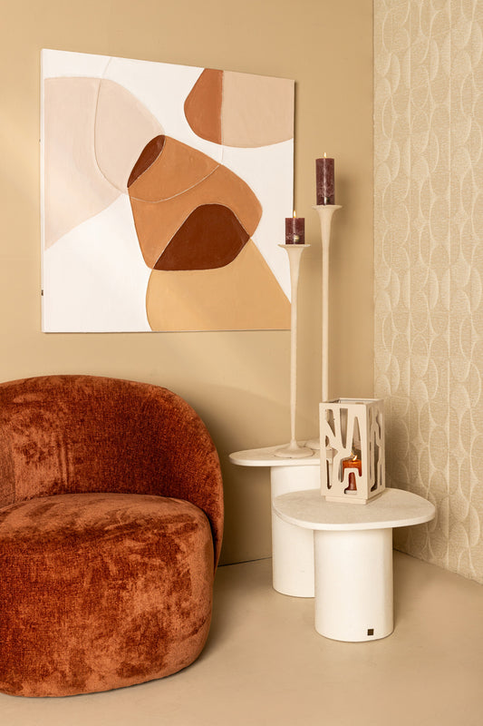 Set van 2 metalen kandelaars Krish 89.5 cm