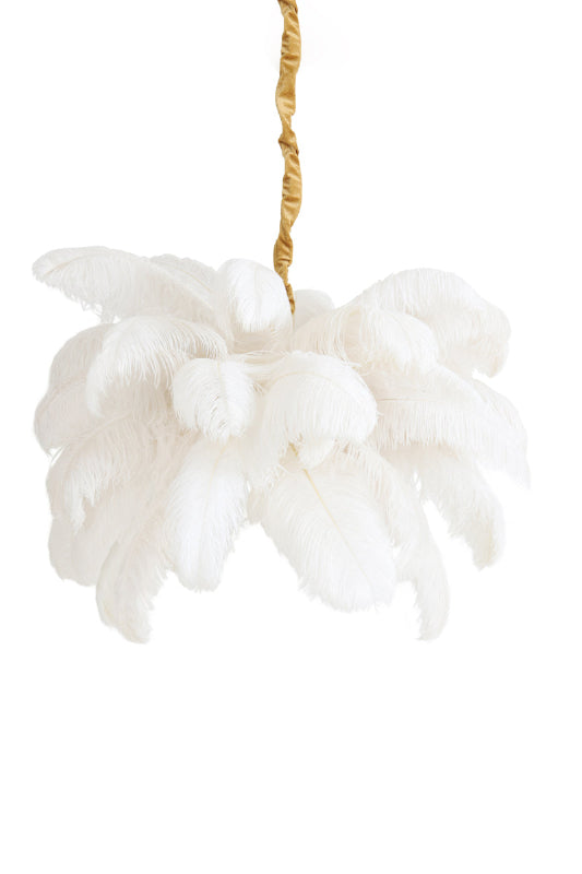 Witte FEATHER hanglamp