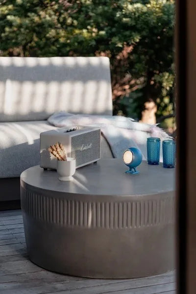 Oplaadbare tafellamp Norbitt cloudy blue