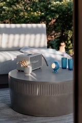 Oplaadbare tafellamp Norbitt cloudy blue