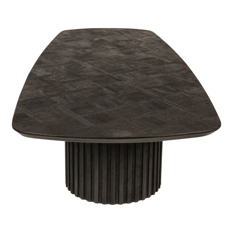 Zwart houten salontafel Fieron