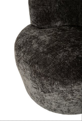 Fauteuil Grasa Antraciet