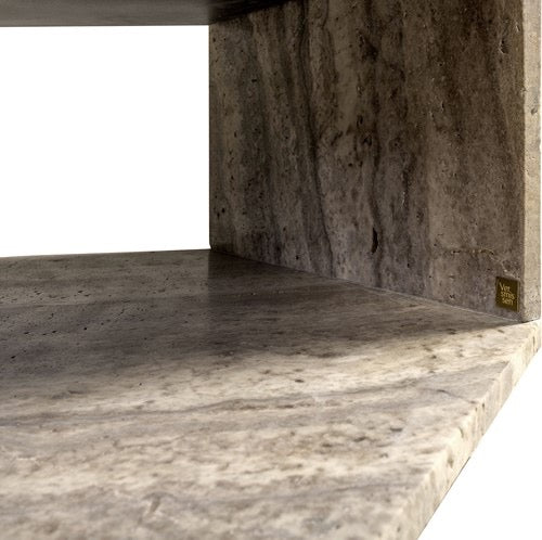 Hexx Salontafel Grijs Travertin