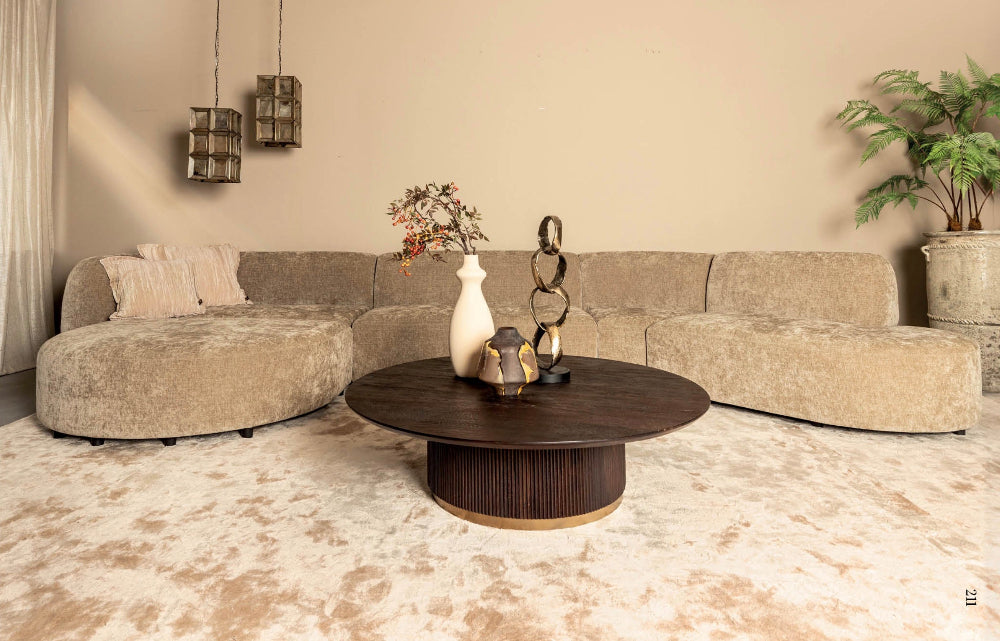 Lujo Modulaire bank Crème