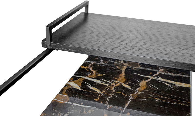 Salontafel Architect Zwart 60x60x36,5 cm