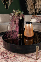 salontafel met spiegel blad