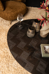 Zwarte Salontafel Fieron Acaciahout