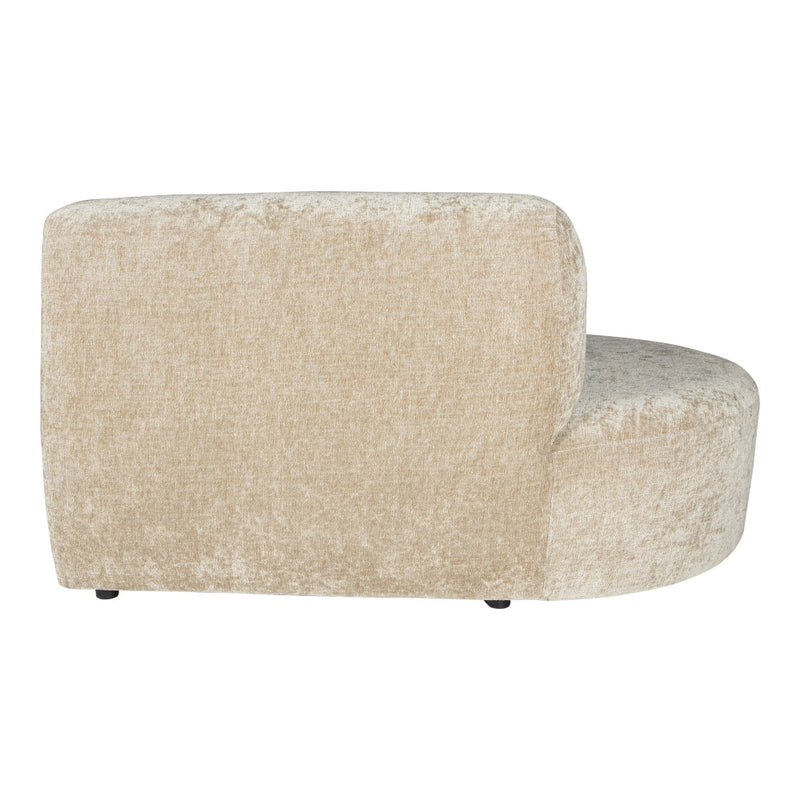 Lujo Modulaire bank Crème Ottoman links