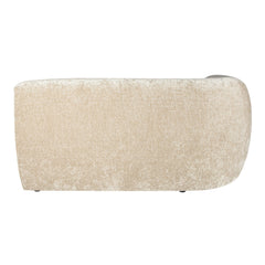 2-zits element links Lujo Modulaire bank Crème