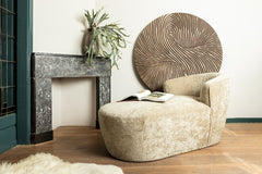 Bruin houten wandpaneel Wiktor 120 cm