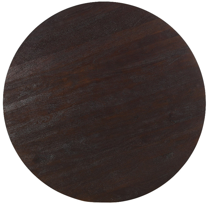 Ronde houten eettafel Xelle