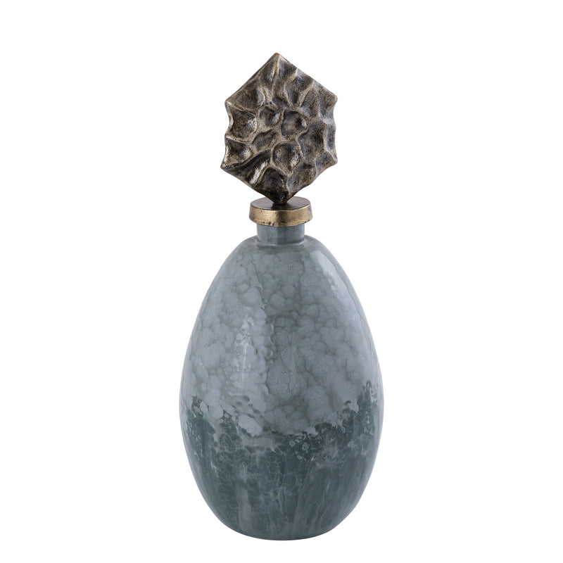 Decoratieve flessen Cherisee Green 49cm (set van 2 stuks)