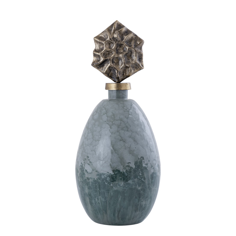 Decoratieve flessen Cherisee Green 49cm (set van 2 stuks)