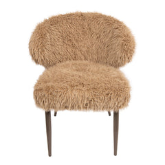 Bruine eetkamerstoel Ares