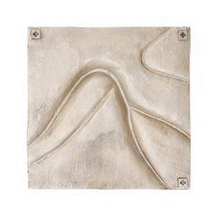 Aluminium wandpaneel Gihan Goud 70x70 cm