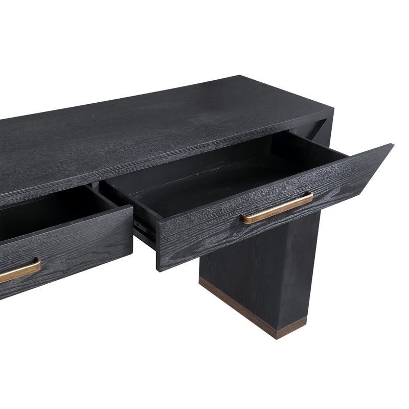 zwarte sidetable