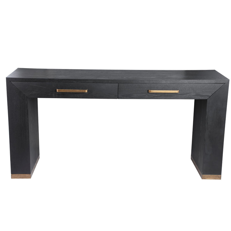 Zwarte Sidetable Tiess met lades