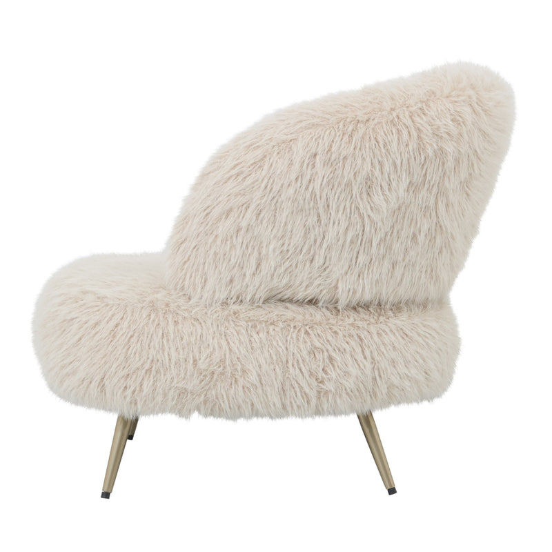 Beige fauteuil