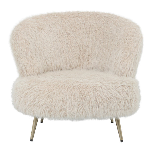 Fauteuil Franklyn Hair Beige