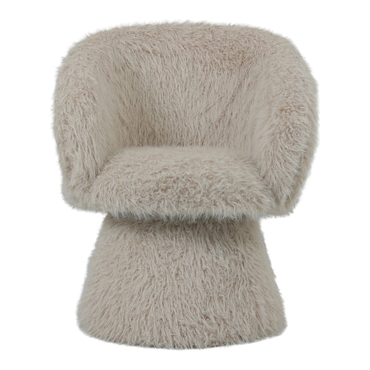 Beige eetkamerstoel/fauteuil Hermes