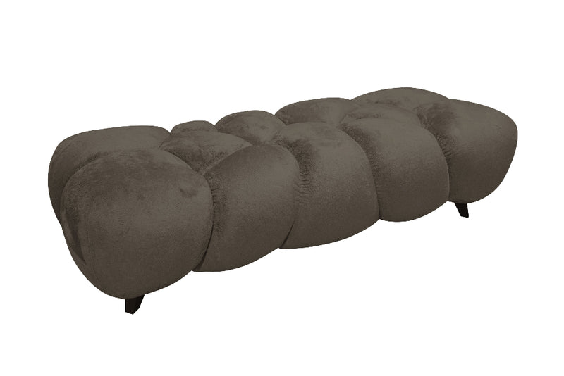 Nubibus bankje donker taupe