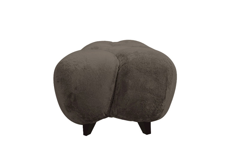 Nubibus bankje donker taupe
