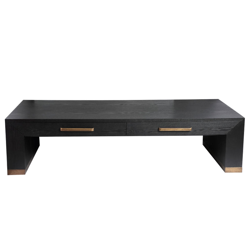 Salontafel Tiess Zwart met lades