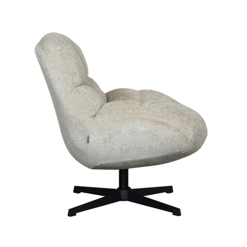 Draaifauteuil Huxley Truffelgrijs