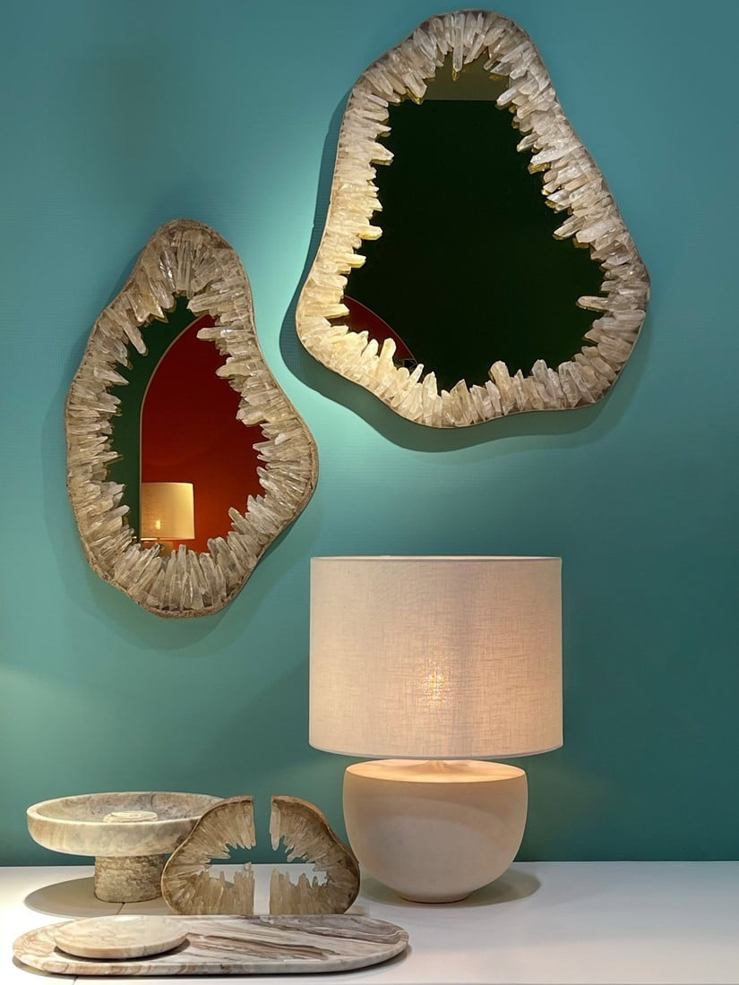 natuurlijk gevormde spiegel