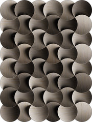 Vloerkleed Grain Line Graphite Ash Dark