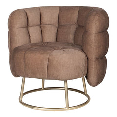 Fauteuil Vogue champagne/goud