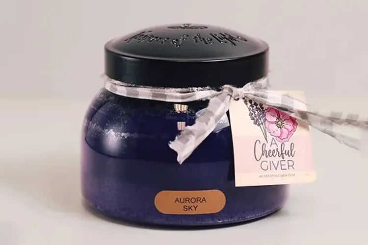 Geurkaars Aurora Sky