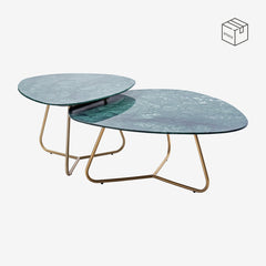 Salontafel Bee-Put groen 85x75x35 cm