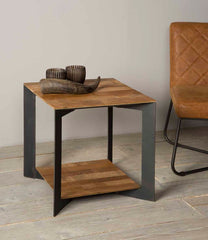 vierkante bijzettafel