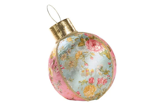 Broc. Floral Xmas ball