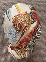 Gestoffeerde paddestoelen