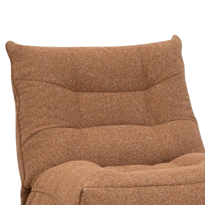 bruine fauteuil