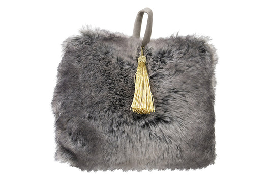 Deurstopper wolf grijs 18cm