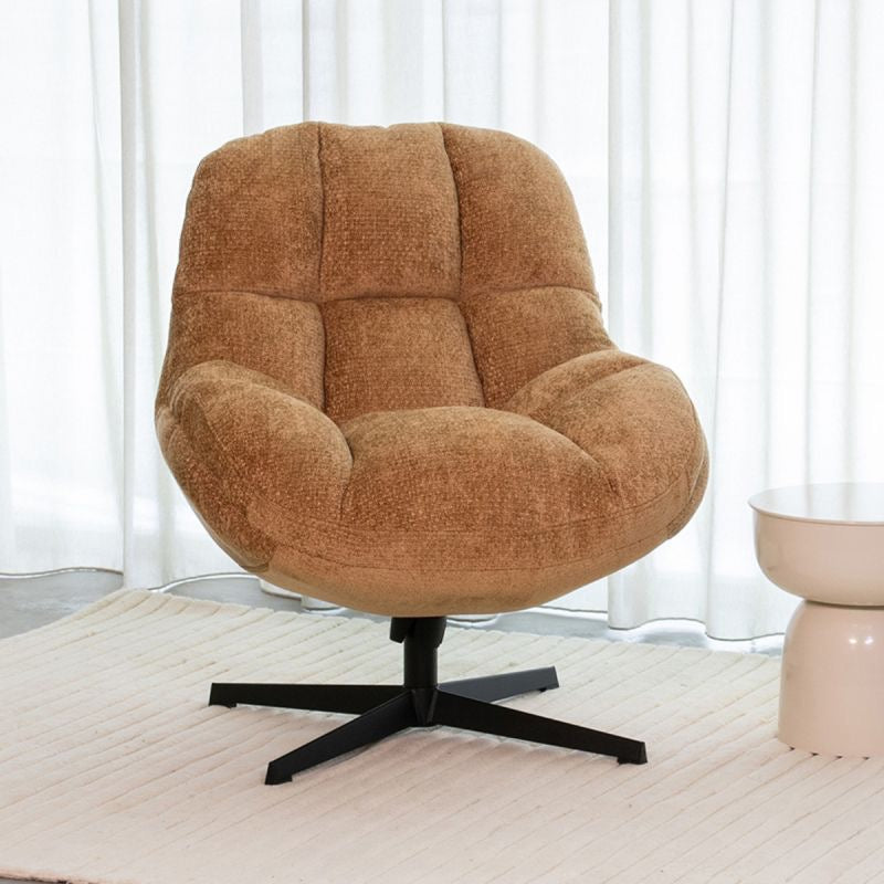 Draaifauteuil Huxley Cognac