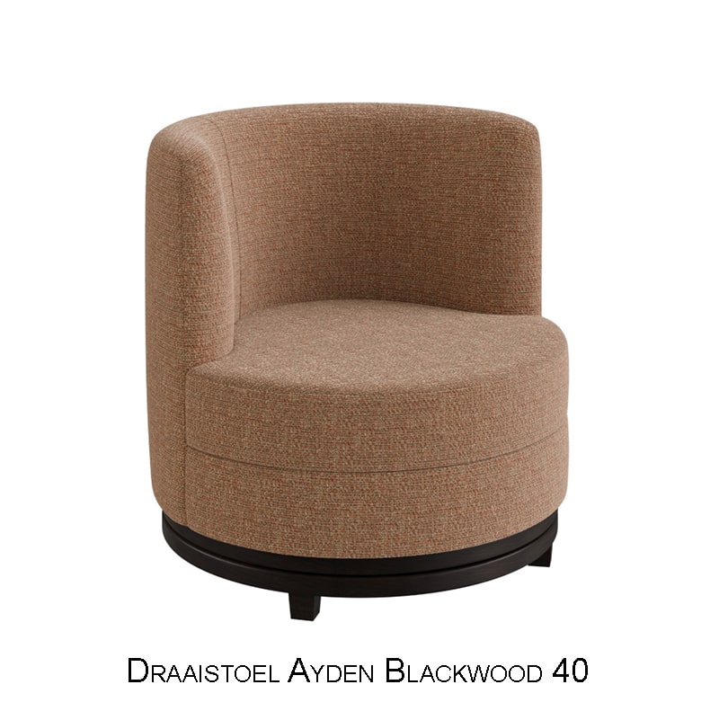 Draaistoel Ayden Blackwood 40